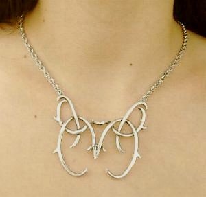 collier Passion elfique, tour de cou avec chanes soudes et fermoir arrire