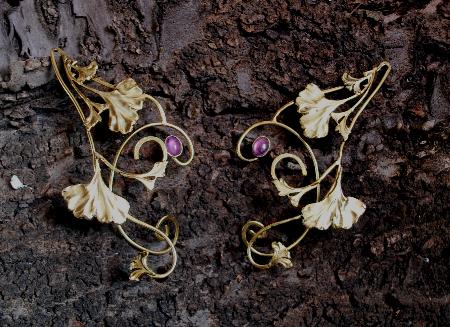 oreilles d'elfes tisses d'cus d'or